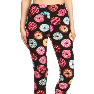 Yoga Style Donuts Buttery Soft Leggings